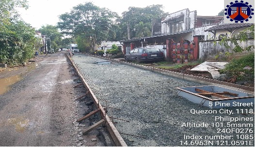 Pine Street road rehabilitation