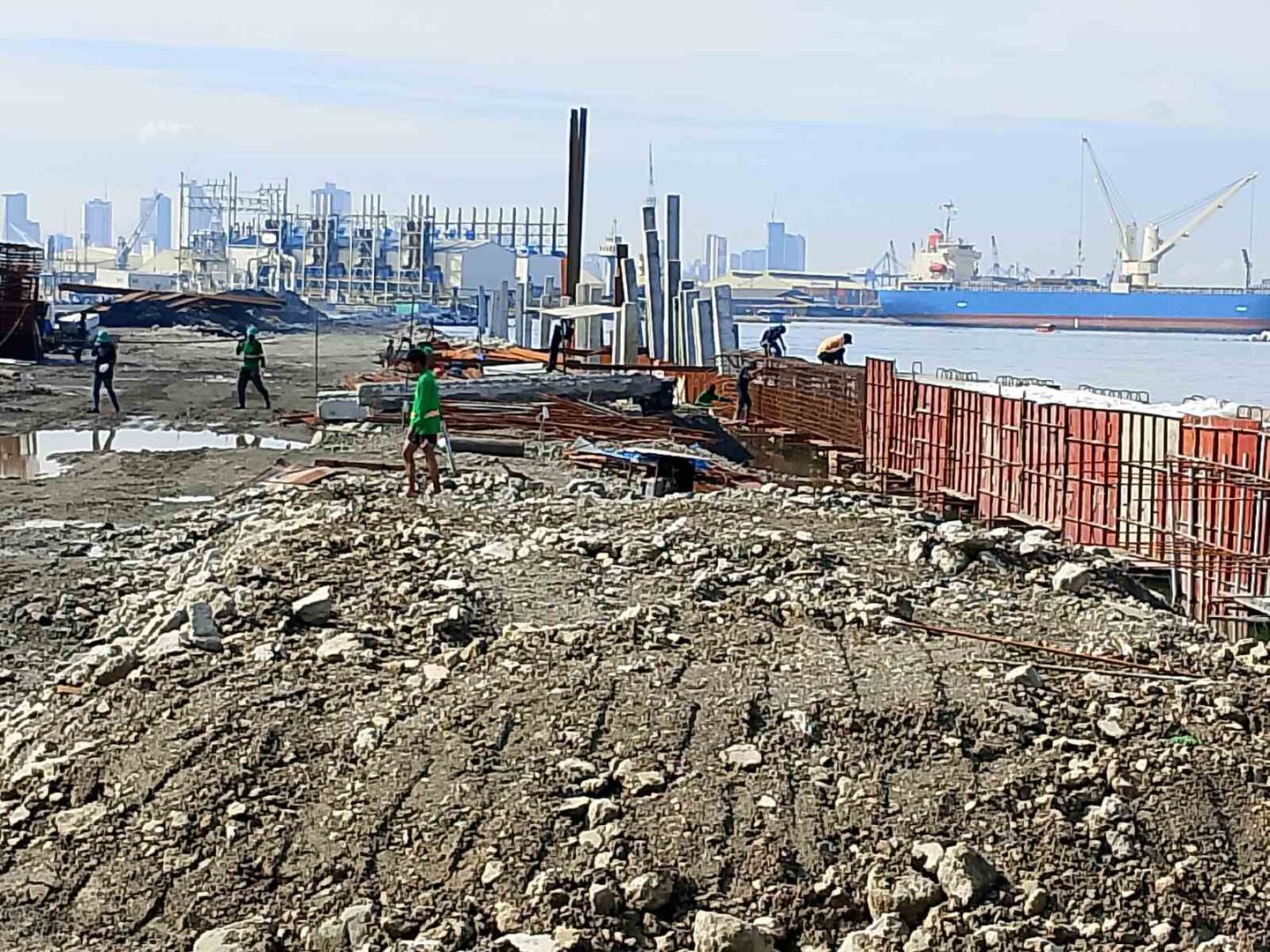 Navotas Fishport reclamation · ongoing